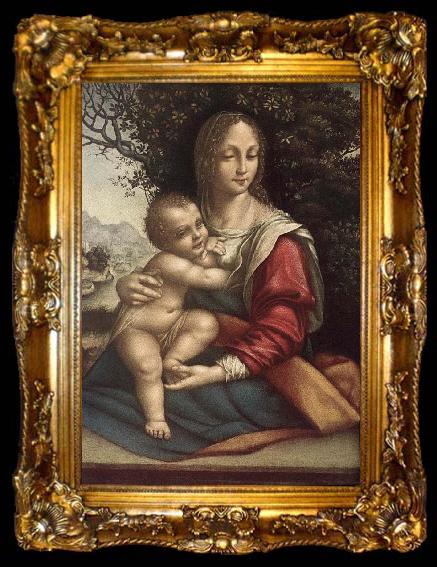 framed  Cesare da Sesto Madonna and Child, ta009-2
